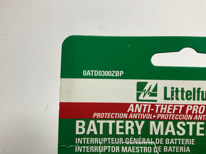 (10) Littelfuse ATD0300ZBP Anti-Theft Master Battery Disconnect Switch W/ Fuse