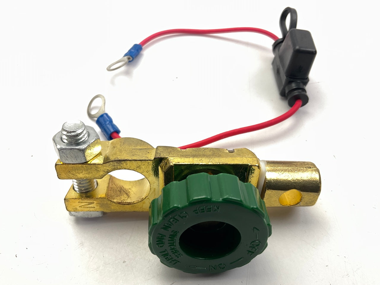 Littelfuse ATD0300ZBP Anti-Theft Master Battery Disconnect Switch W/ Inline Fuse