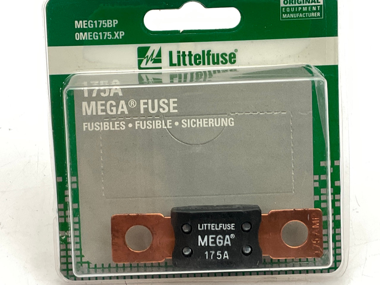 Littelfuse 0MEG175.XP 32V 175A MEGA Series Fuse  175 Amp, Slo-Blo