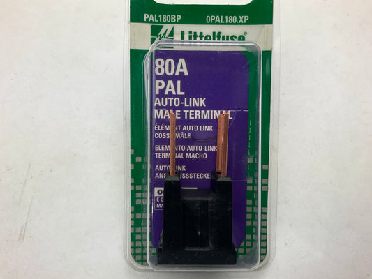 Littelfuse PAL180BP 80A 80 Amp Fuse (PAL Fuse Male Terminal)