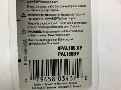 Littelfuse PAL180BP 80A 80 Amp Fuse (PAL Fuse Male Terminal)