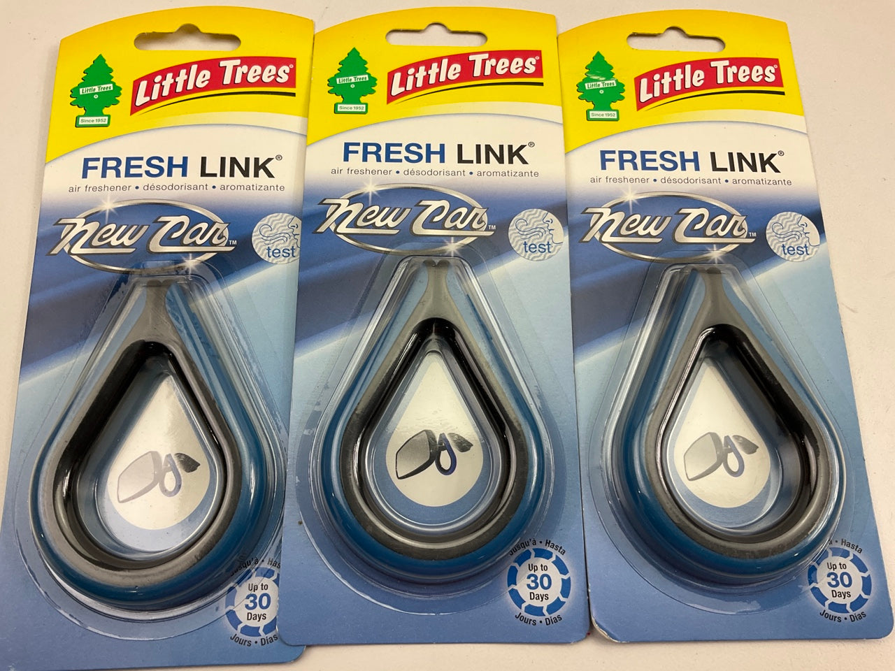(16) Little Trees Assorted Scent Fresh Link Air Freshener