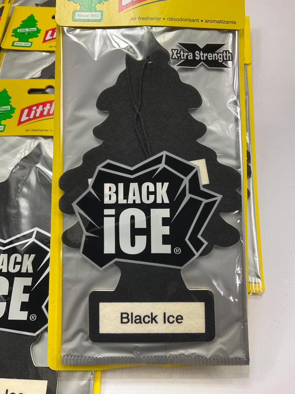 (25) Little Trees Air Fresheners - BLACK ICE SCENT