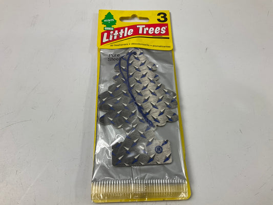 Little Trees Pure Steel Air Fresheners - 36 Total