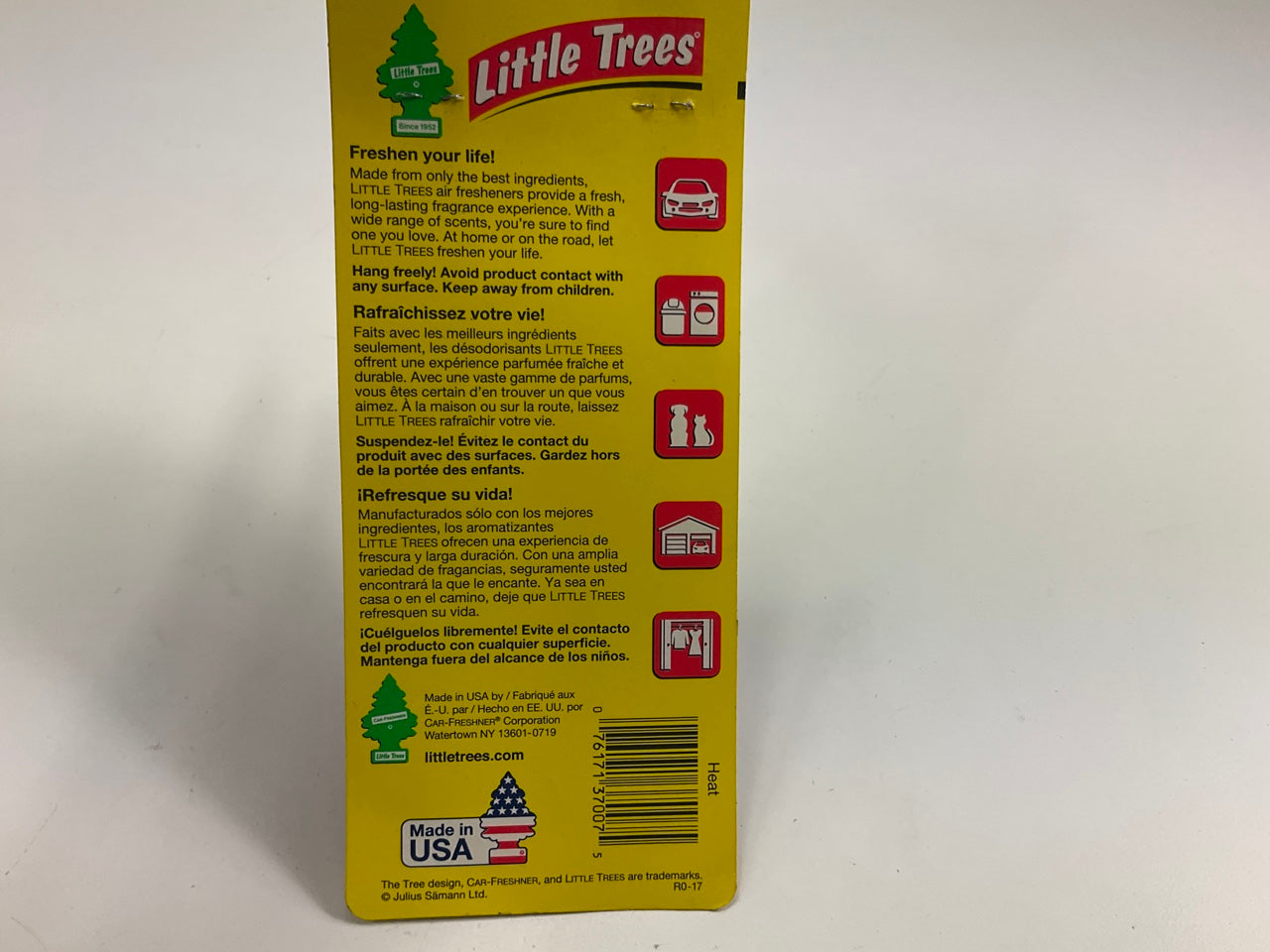 (30) Little Trees Heat Scent Air Freshener