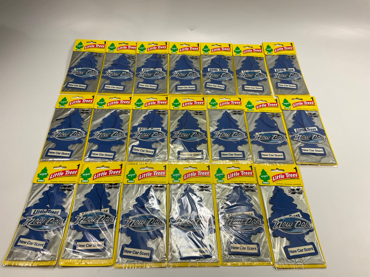 (20) Little Trees Air Fresheners - New Car Scent