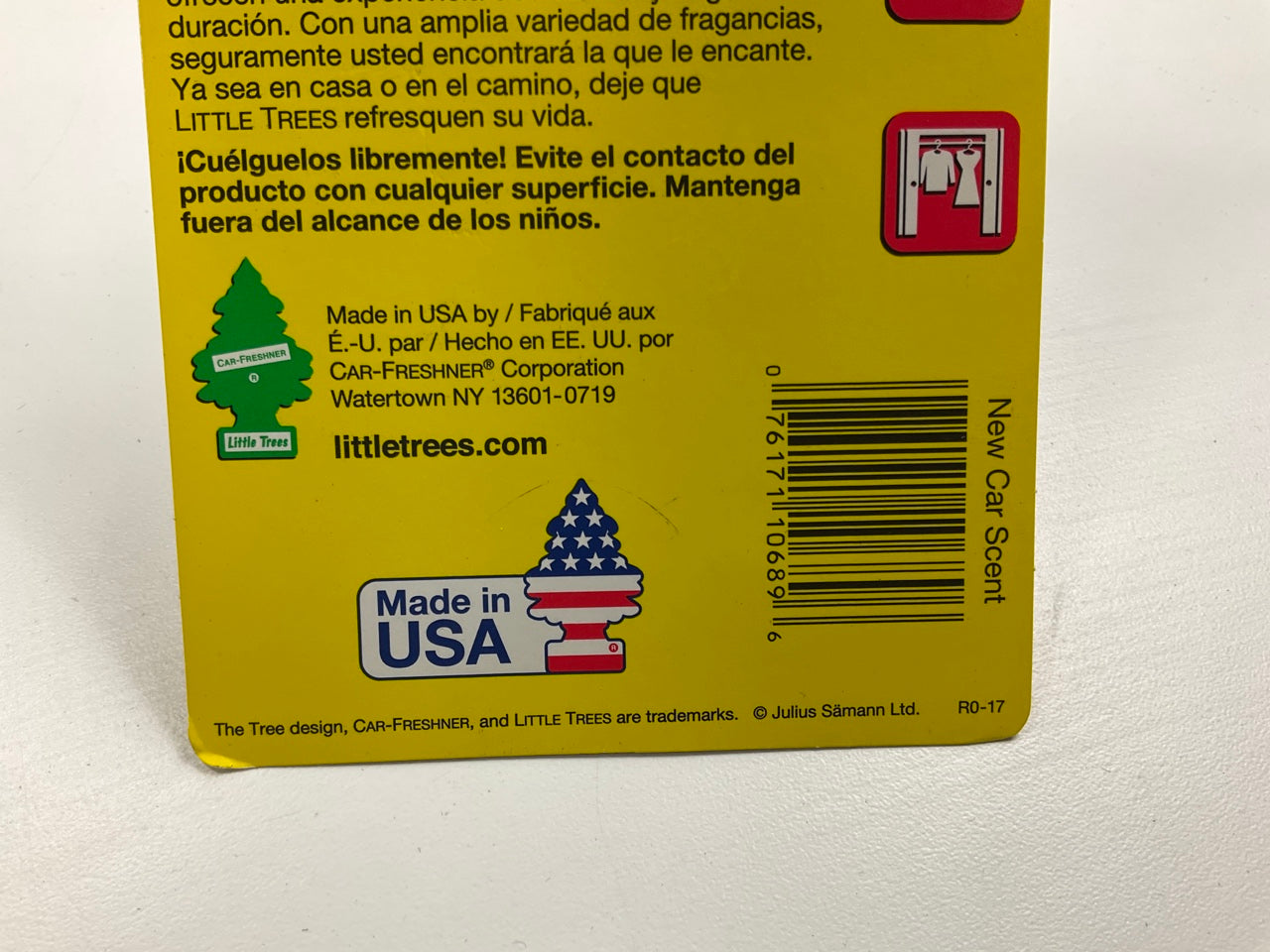 (20) Little Trees Air Fresheners - New Car Scent