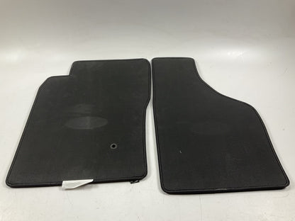 Lloyd Black Front Floor Mat Carpet W/ Ford Logo 08-10 Ford F250 F350 Super Duty