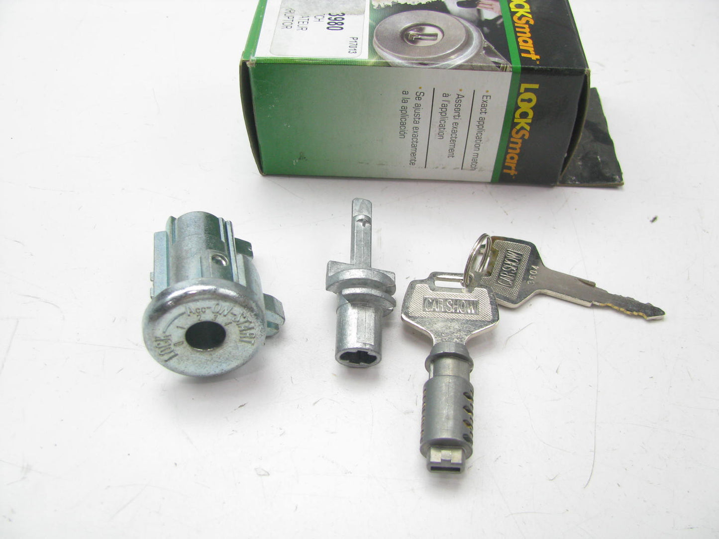 Locksmart LC13980 Ignition Lock Cylinder & Keys For 87-90 Sentra, 87-88 Maxima