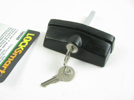 LockSmart TH69360 4'' Black Cast Tee Handle Lock