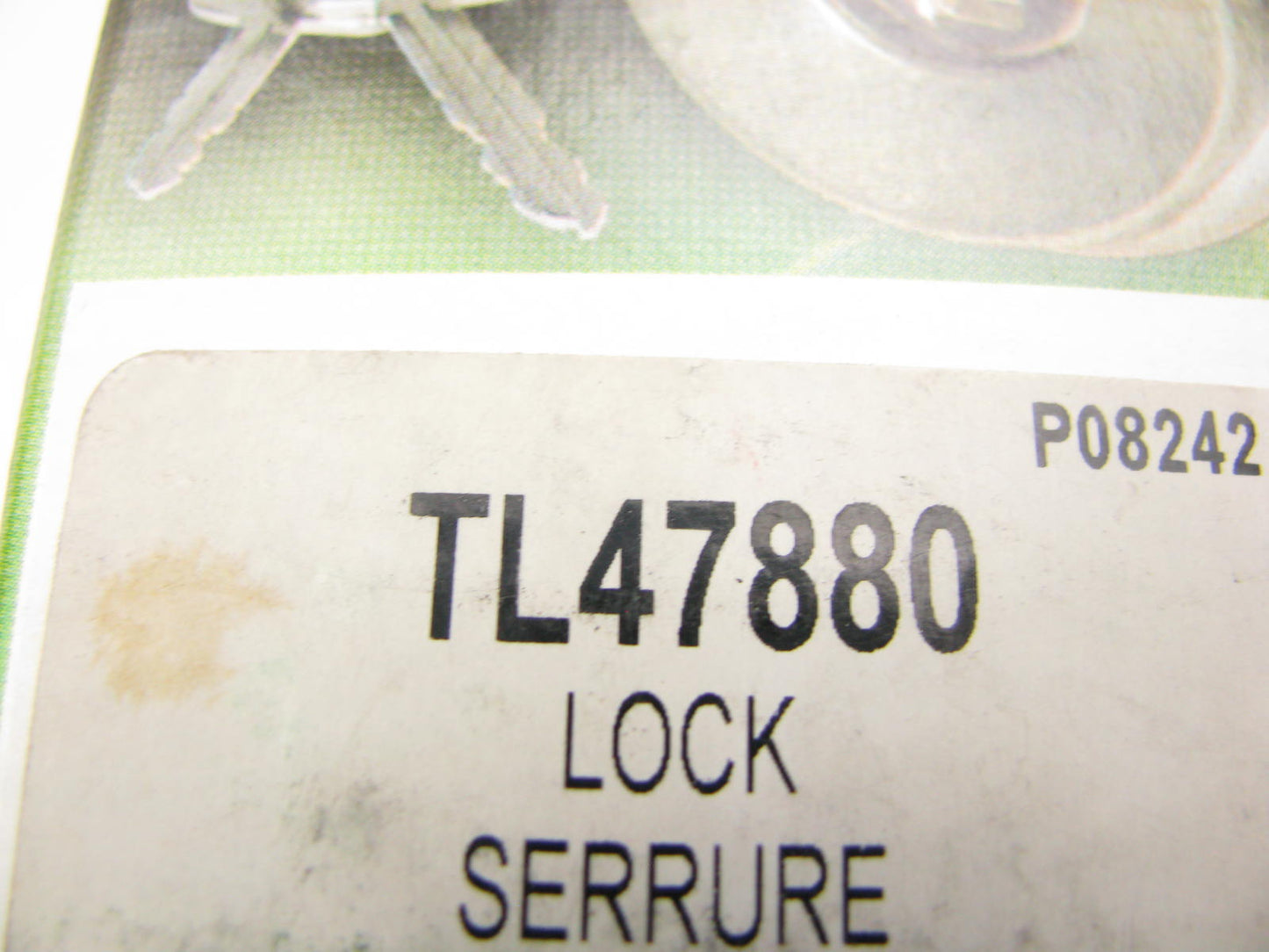 Locksmart TL47880 Trunk Lock & Keys For 1987-1991 Toyota Camry