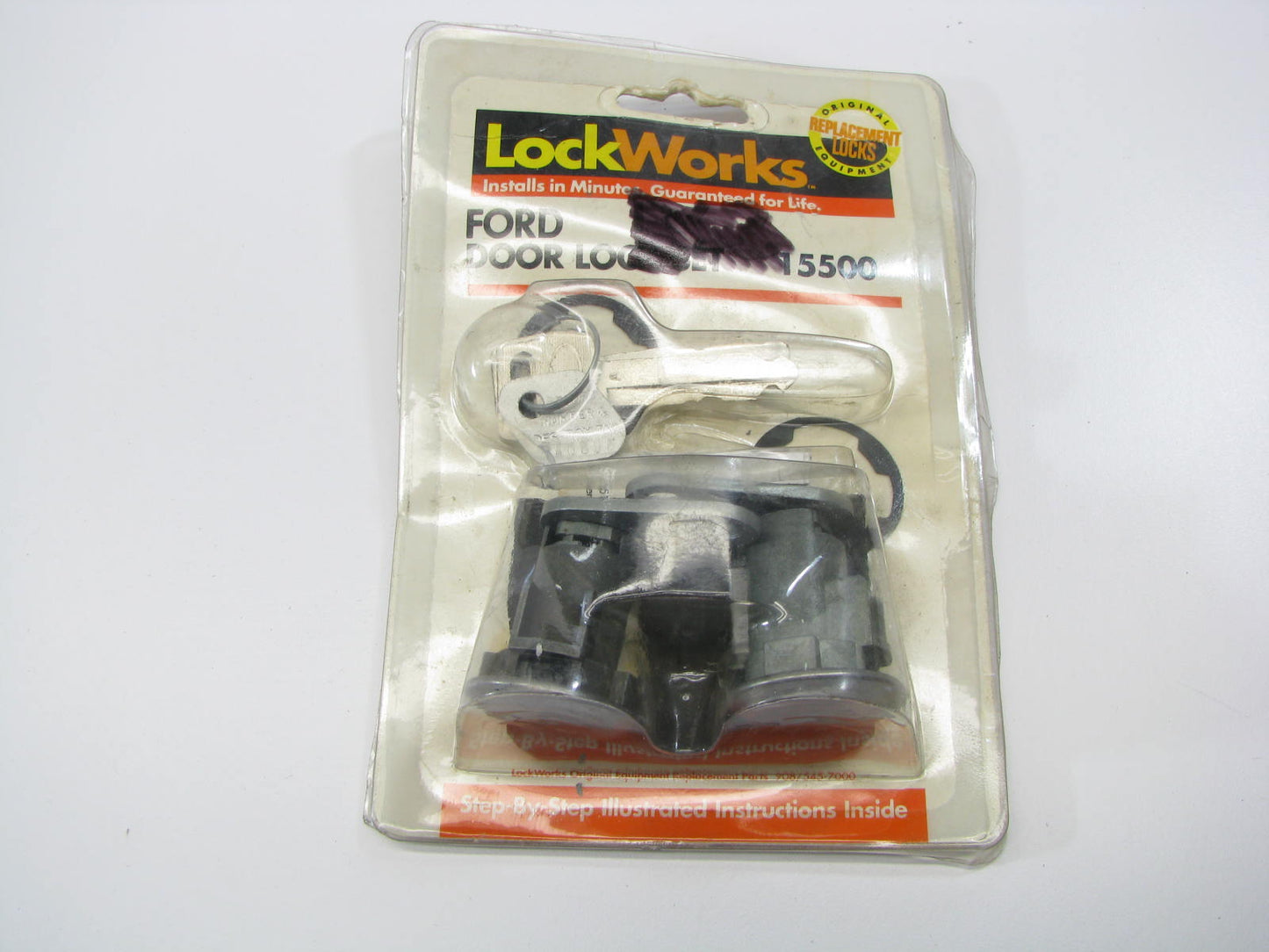 Lockworks 15500 Front Door Lock Kit  & Keys