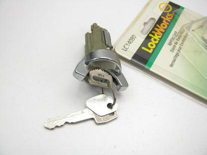 Lockworks LC14080 Ignition Lock Cylinder + 2 Keys