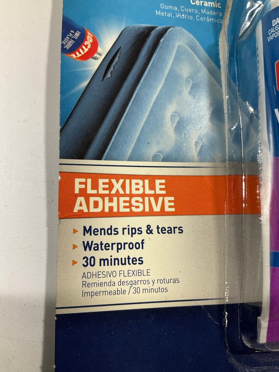 Loctite 1360694 Vinyl, Fabric, And Plastic Flexible Adhesive Glue