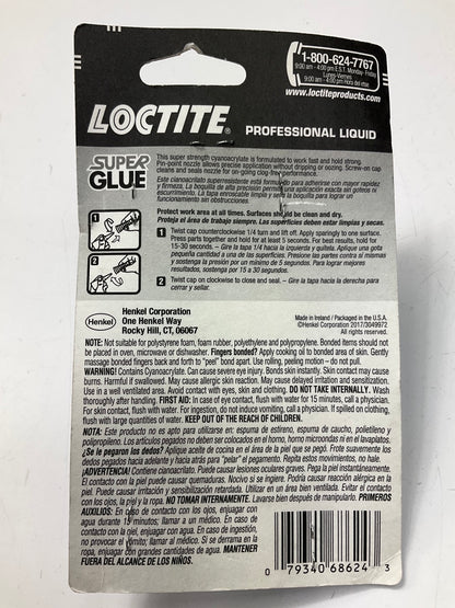 Loctite 1812319 Super Glue Professional Liquid, 0.70 Oz (20g)