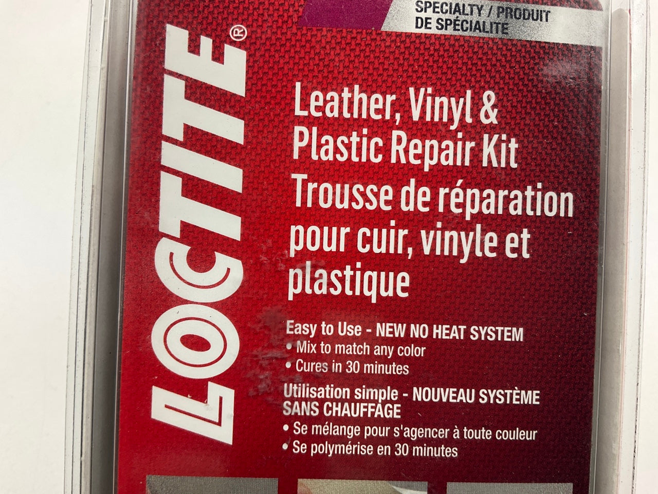 Loctite 2445836 Leather, Vinyl, & Plastic Upholstery Repair Kit, Uses No Heat!