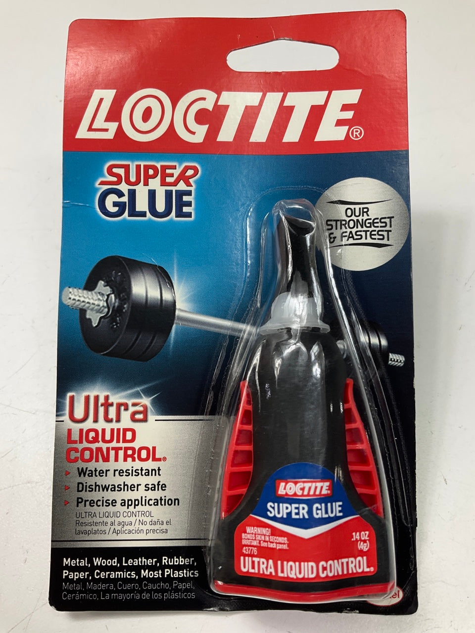 Loctite 43776 Ultra Liquid Control Super Glue. 0.14 Oz (4 Gram)
