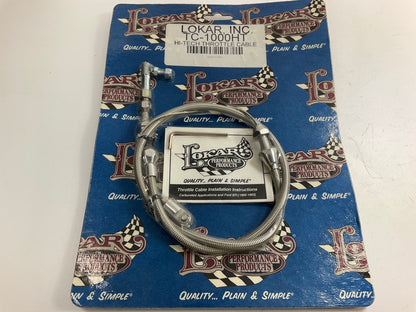 Lokar TC-1000HT 24'' Hi-Tech Throttle Gas Cable For Carburetors