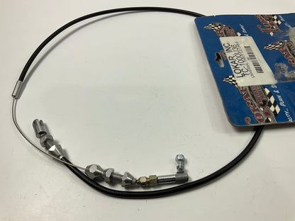 MISSNG HEXKEY Lokar TC1000U36 36'' Hi-Tech Throttle Cable Black Braided Stainless