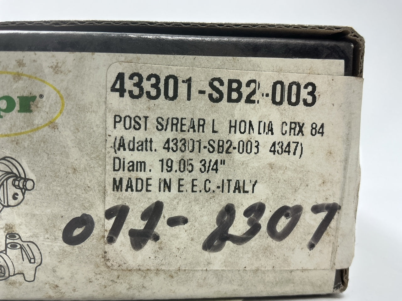 LPR 43301-SB2-003 Rear Left Drum Brake Wheel Cylinder