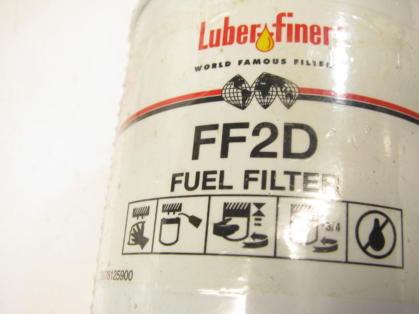(2) Luberfiner FF2D Diesel Fuel Water Separator Filter Replaces PCS1144 F59016