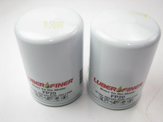 (2) Luberfiner FP20 Engine Oil Filter Replaces 85243 PF1284 152499 PH20A 51581