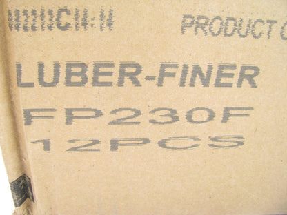 (12) Luberfiner FP230F Fuel Filter Replaces P1106 33351 F50164 FF972 FF201