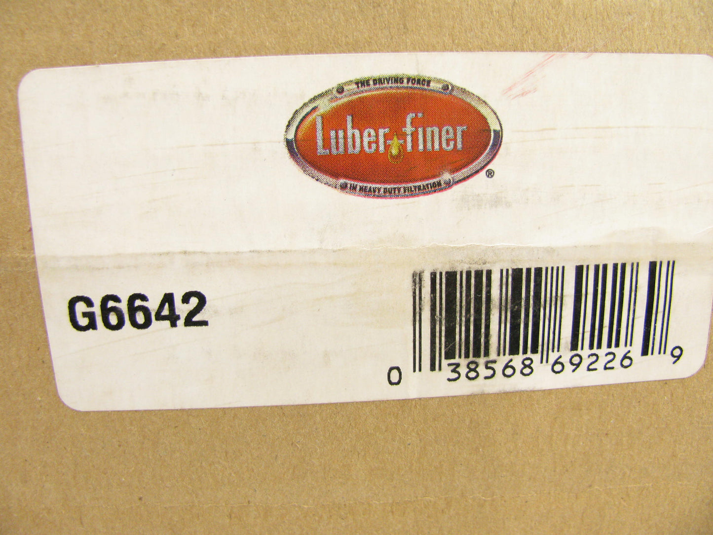 Luberfiner G6642 Fuel Filter Replaces G9272, WF10020