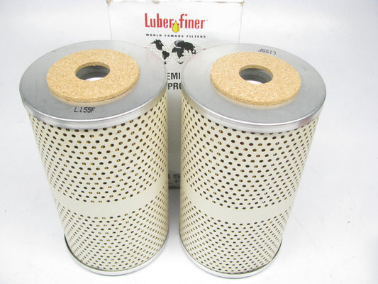 (2) Luberfiner L155F Fuel Filter Replaces: 983A 33055 C1153 PF155 33350 TP572