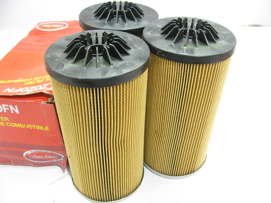 (3) Luberfiner L2020FN Diesel Fuel Water Separator Filter Replaces 33792 CS3504