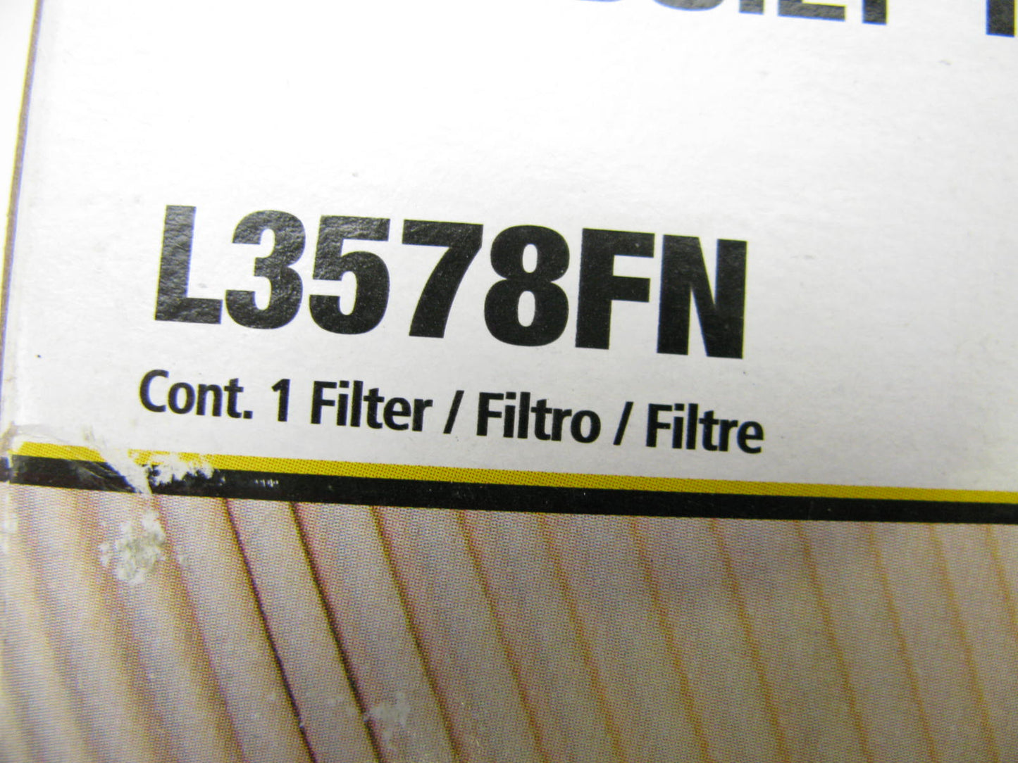 (2) Luberfiner L3578FN Diesel Fuel Water Separator Filter