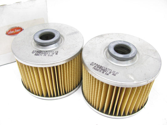 (2) Luberfiner L50F Fuel Filter For CAV Fuel Systems, IHC, Perkins, Cockshutt