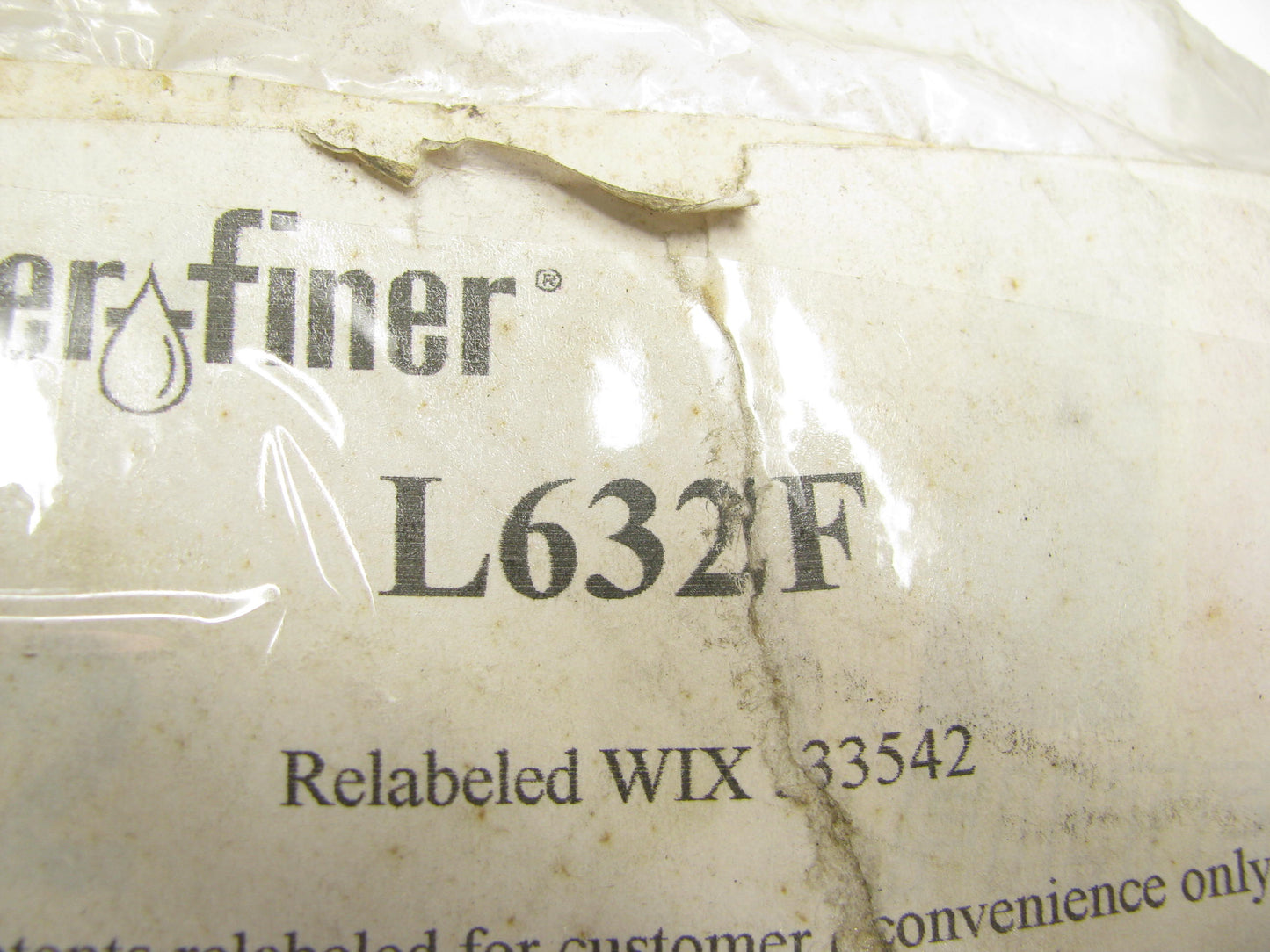 Luberfiner L632F Cartridge Fuel Sock Filter For Detroit Diesel Engines