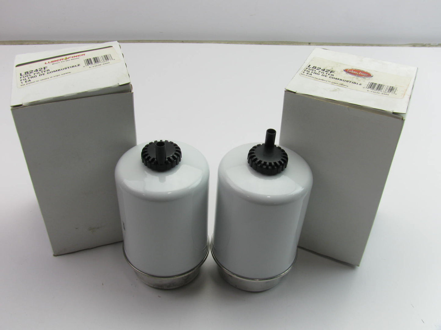 (2) Luberfiner L8242F Diesel Fuel Water Separator Filter Replaces 33638 L8681F