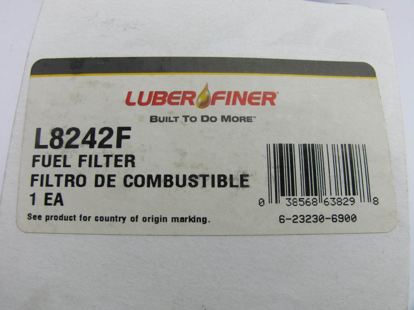 (2) Luberfiner L8242F Diesel Fuel Water Separator Filter Replaces 33638 L8681F