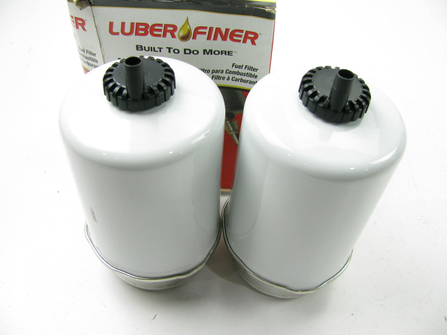 (2) Luberfiner L8569F Diesel Fuel Water Separator Filter For John Deere