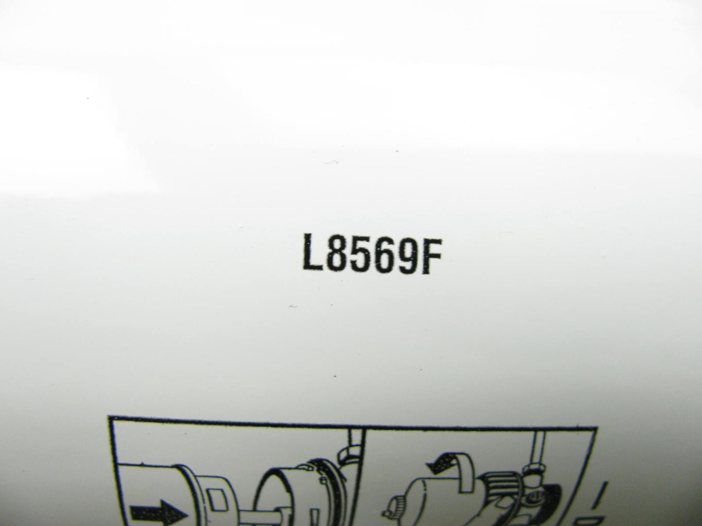 (2) Luberfiner L8569F Diesel Fuel Water Separator Filter For John Deere