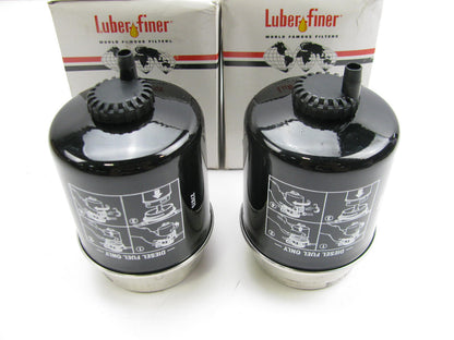 (2) Luberfiner L8706F Diesel Fuel Water Separator Filter Replaces PS7407A 33759