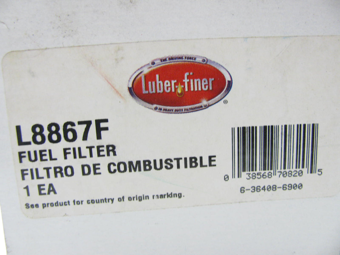 (2) Luberfiner L8867F Diesel Fuel Water Separator Filter Replaces PS10810 33738