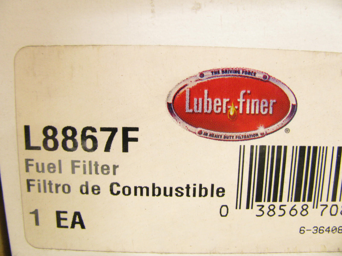 (5) Luberfiner L8867F Diesel Fuel Water Separator Filter Replaces PS10810 33738