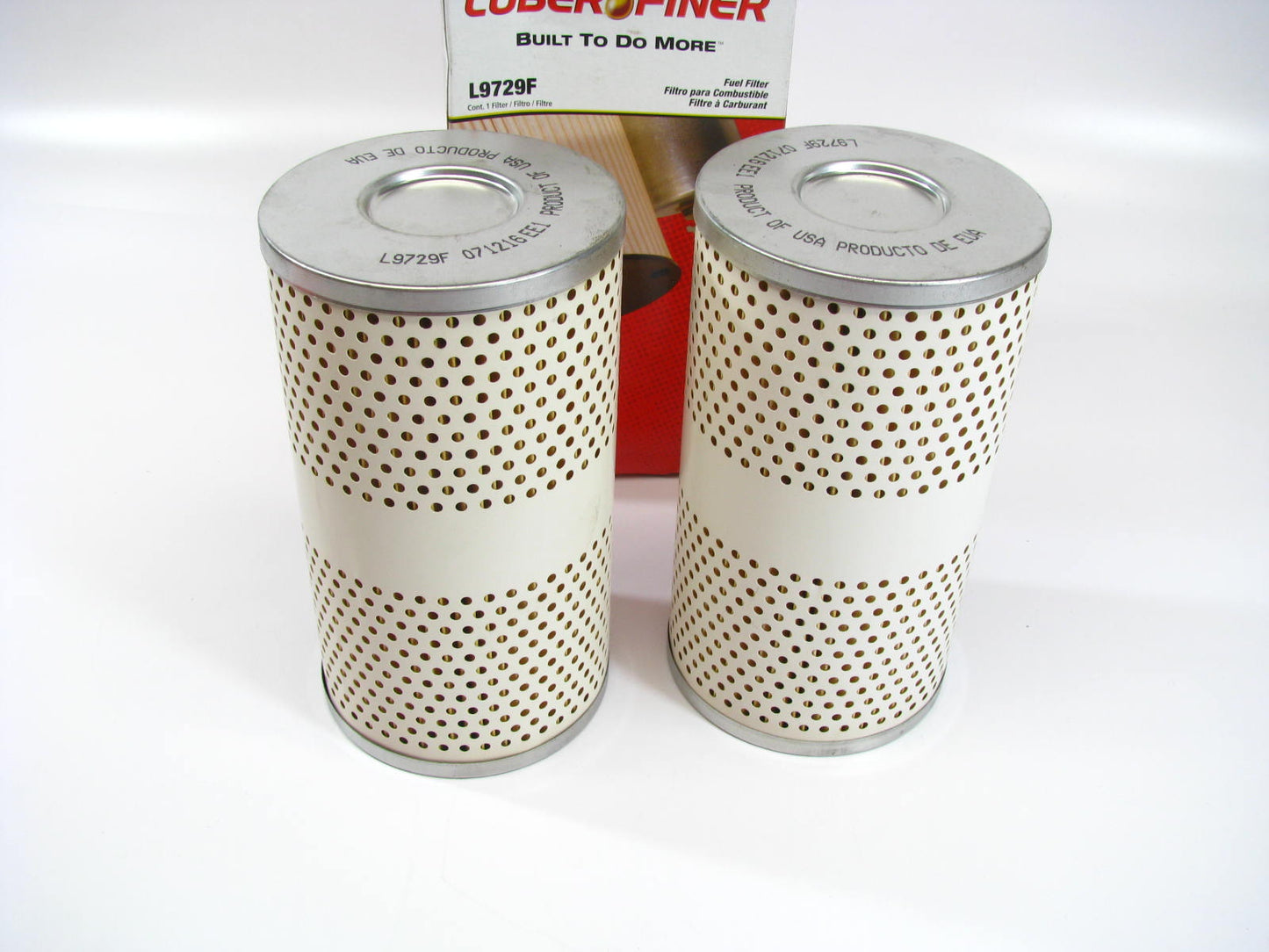 (2) Luberfiner L9729F Diesel Fuel Water Separator Filter Replaces CS10752 33657