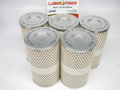 (5) Luberfiner L9729F Diesel Fuel Water Separator Filter Replaces CS10752 33657