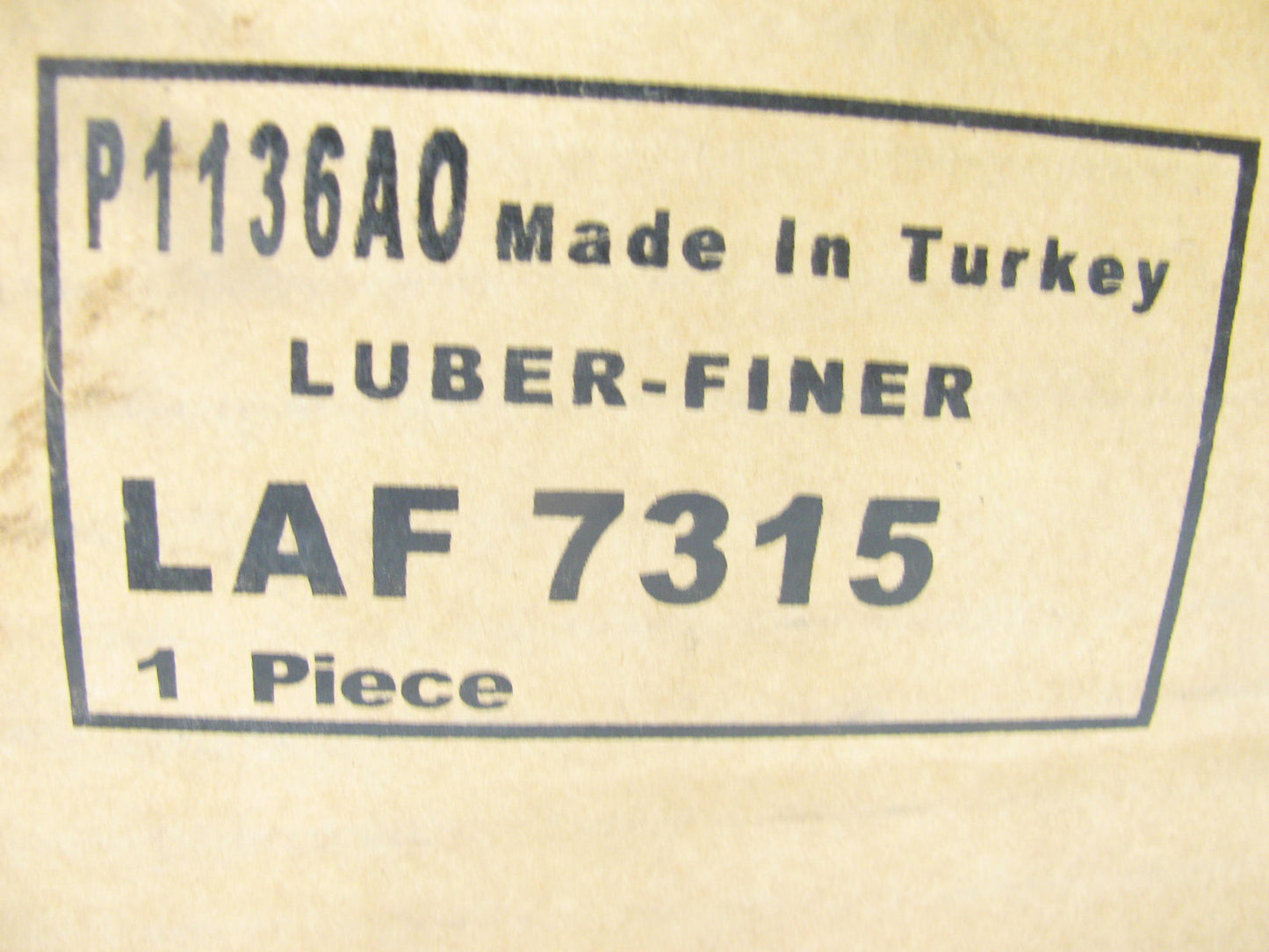 Luberfiner LAF-7315 Air Filter Replaces 42521 A53256 AF605 AF1767 AA2912 87521