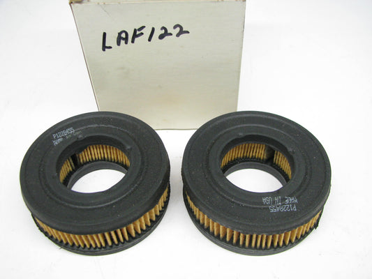 (2) Luberfiner LAF122 Engine Crankcase Breather Element Filter