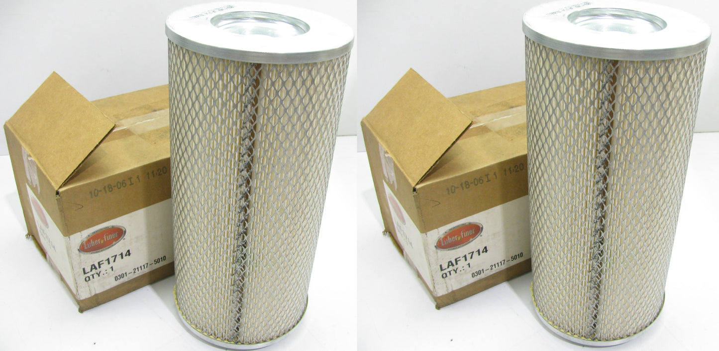 (2) Luberfiner LAF1714 Air Filters Replaces Replaces CA7111 46515 A61605 AF639