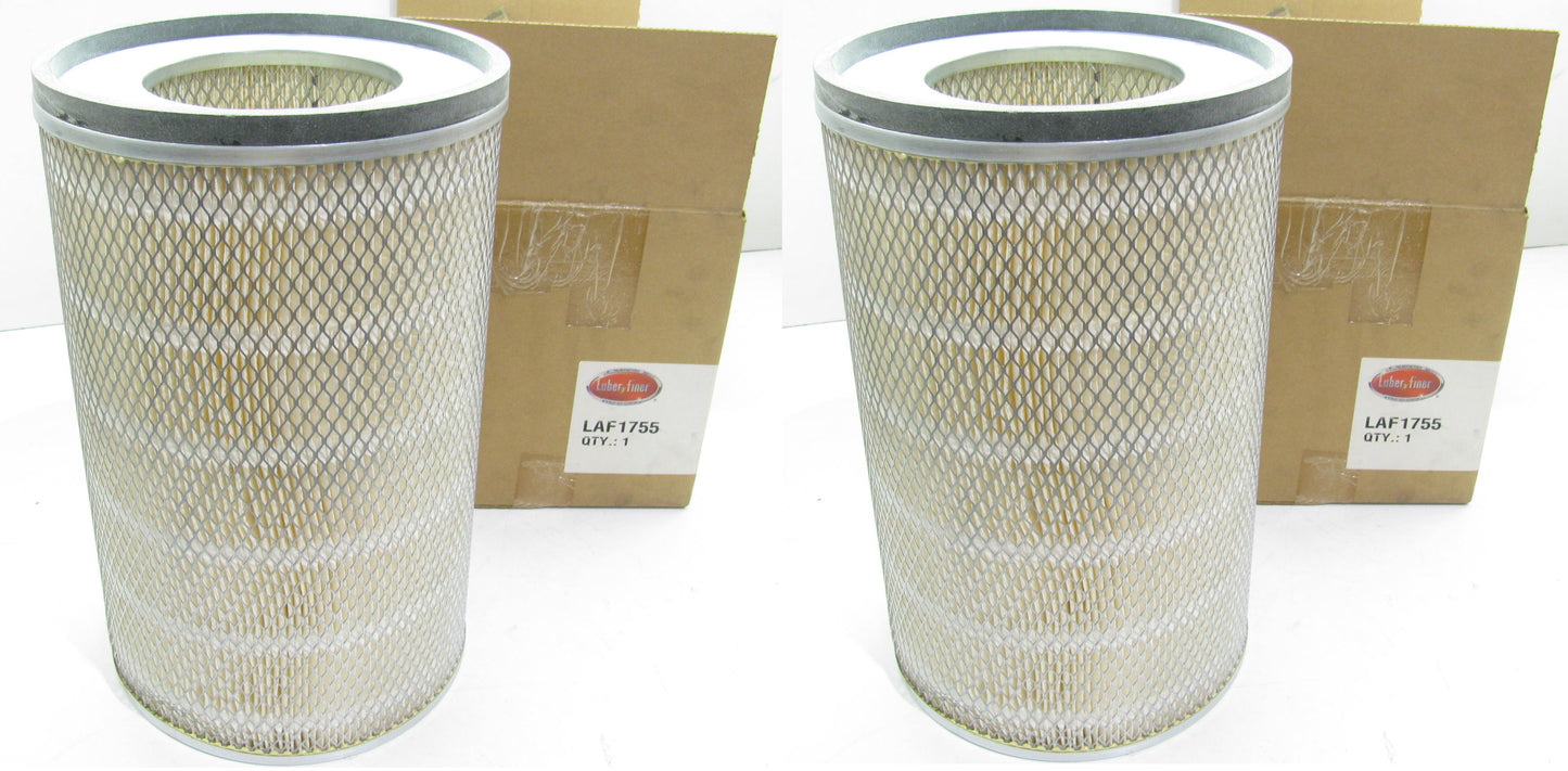 (2) Luberfiner LAF1755 Air Filters Replaces CA1592 46620 A62986 AF613 AF893 PAIR