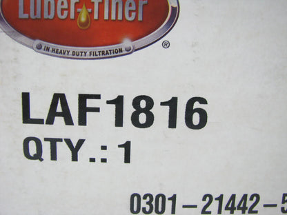 Luberfiner LAF1816 Engine Air Filter For CAT, Wabco, Liebherr, Komatsu