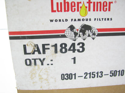 (2) Luberfiner LAF1843 Air Filters For CAT 65 65B, Scraper 627E