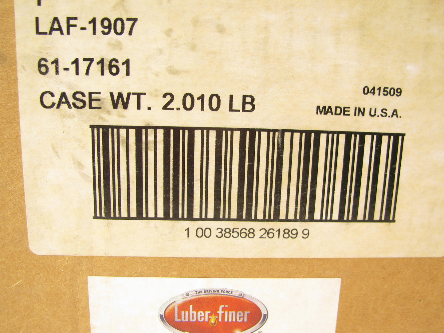 Luberfiner LAF1907 Air Filter For International & IHC Tractors