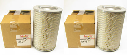 (2) Luberfiner LAF1917 Engine Air Filters For John Deere, Komatsu - PAIR